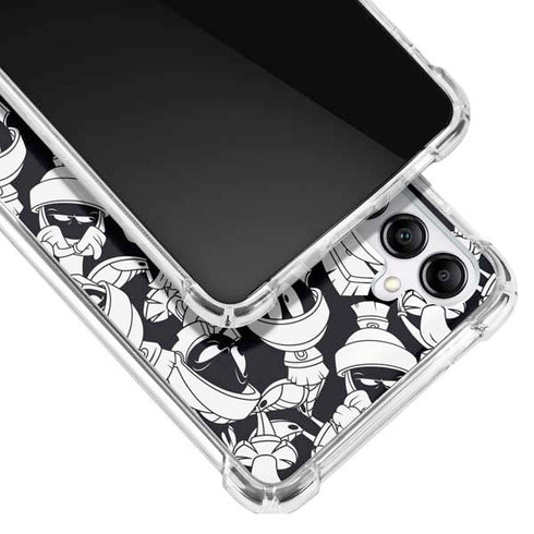 Looney Tunes Marvin Super Sized Pattern Galaxy A14 5G Clear Case