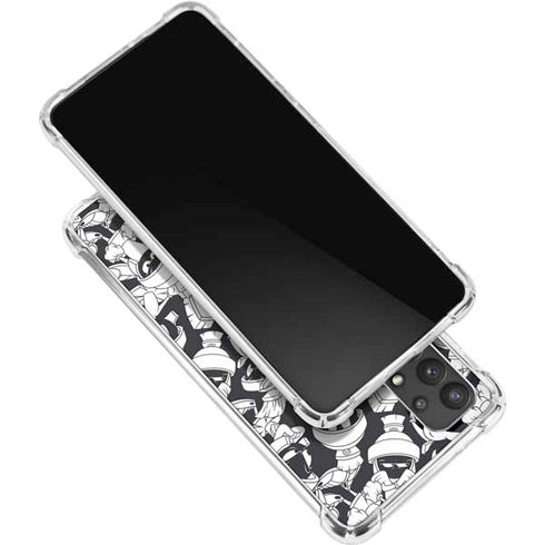 Looney Tunes Marvin Super Sized Pattern Galaxy A32 5G Clear Case