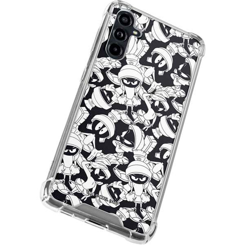 Looney Tunes Marvin Super Sized Pattern Galaxy A54 5G Clear Case