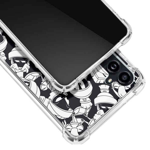 Looney Tunes Marvin Super Sized Pattern Galaxy A54 5G Clear Case