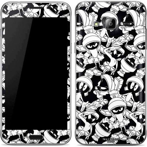 Looney Tunes Marvin Super Sized Pattern Galaxy J3 Skin
