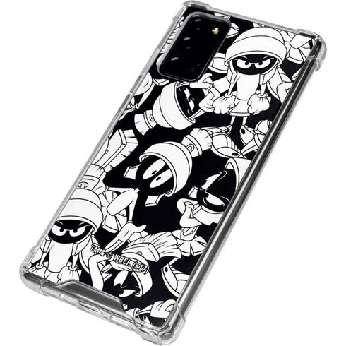 Looney Tunes Marvin Super Sized Pattern Galaxy Note20 5G Clear Case