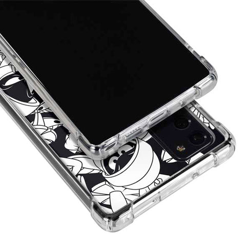 Looney Tunes Marvin Super Sized Pattern Galaxy Note20 5G Clear Case