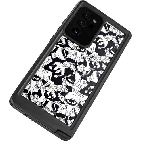 Looney Tunes Marvin Super Sized Pattern Galaxy Note20 Ultra 5G Waterproof Case