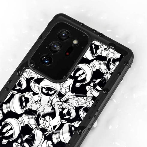 Looney Tunes Marvin Super Sized Pattern Galaxy Note20 Ultra 5G Waterproof Case