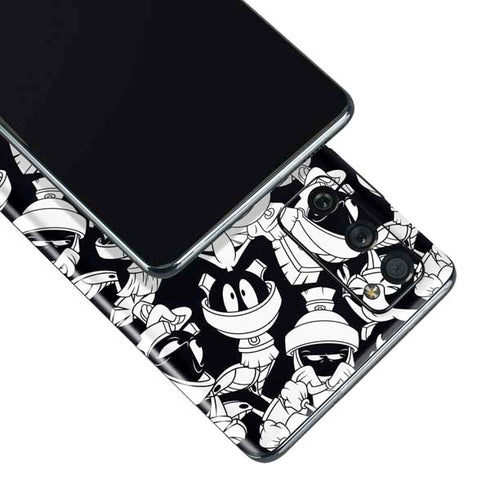 Looney Tunes Marvin Super Sized Pattern Galaxy S20 Fan Edition Skin