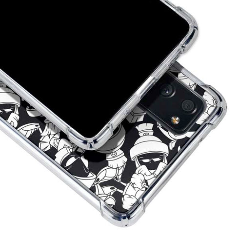 Looney Tunes Marvin Super Sized Pattern Galaxy S20 FE Clear Case