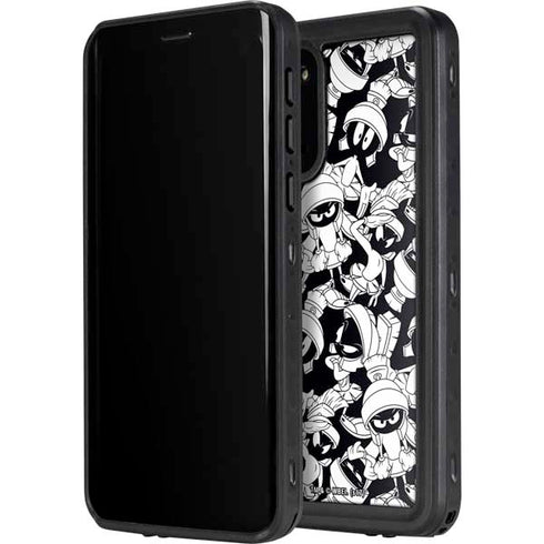Looney Tunes Marvin Super Sized Pattern Galaxy S20 Plus Waterproof Case