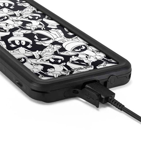Looney Tunes Marvin Super Sized Pattern Galaxy S20 Plus Waterproof Case