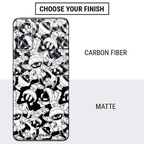 Looney Tunes Marvin Super Sized Pattern Galaxy S20 Skin