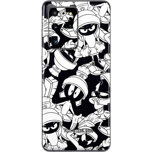 Looney Tunes Marvin Super Sized Pattern Galaxy S20 Ultra 5G Skin
