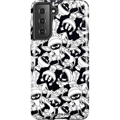 Looney Tunes Marvin Super Sized Pattern Galaxy S21 5G Pro Case