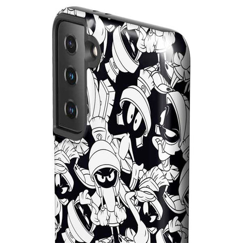 Looney Tunes Marvin Super Sized Pattern Galaxy S21 Plus 5G Pro Case
