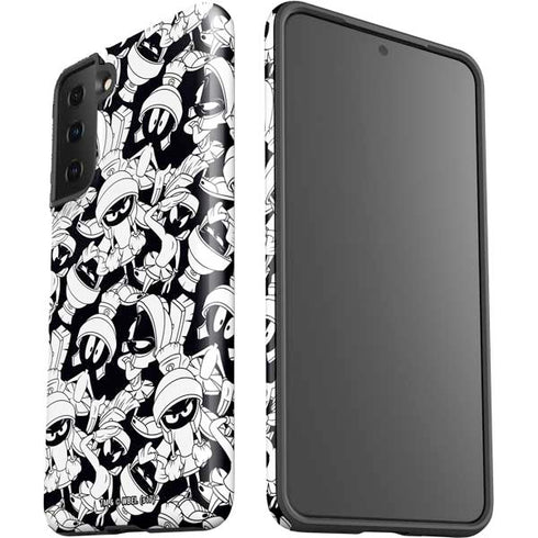 Looney Tunes Marvin Super Sized Pattern Galaxy S21 Plus 5G Pro Case