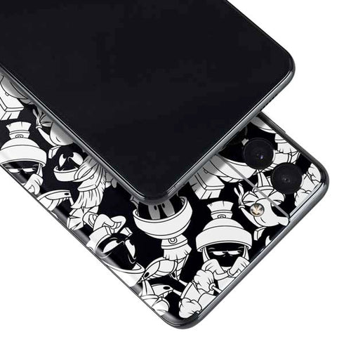 Looney Tunes Marvin Super Sized Pattern Galaxy S21 Plus 5G Skin