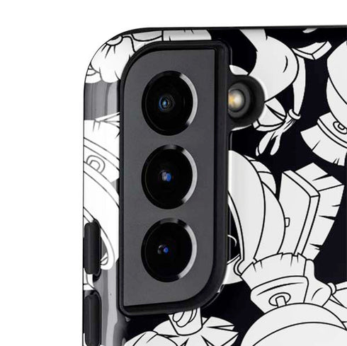 Looney Tunes Marvin Super Sized Pattern Galaxy S22 Plus Pro Case