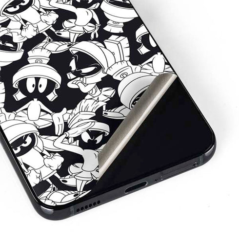 Looney Tunes Marvin Super Sized Pattern Galaxy S22 Plus Skin
