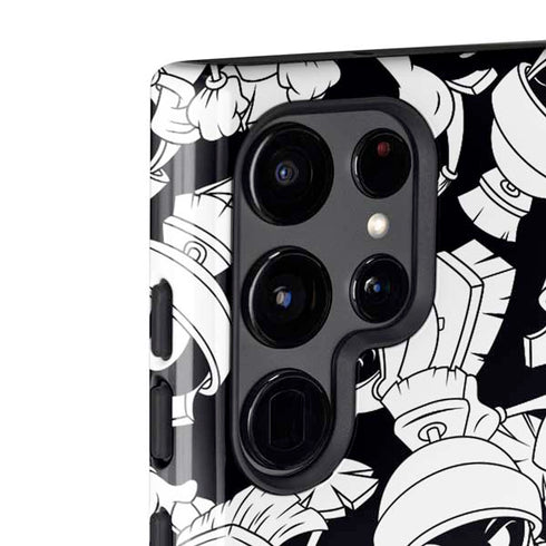Looney Tunes Marvin Super Sized Pattern Galaxy S22 Ultra Pro Case