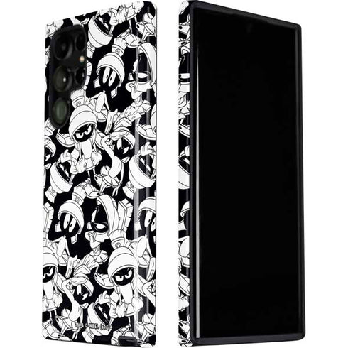 Looney Tunes Marvin Super Sized Pattern Galaxy S22 Ultra Pro Case