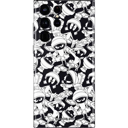 Looney Tunes Marvin Super Sized Pattern Galaxy S22 Ultra Skin