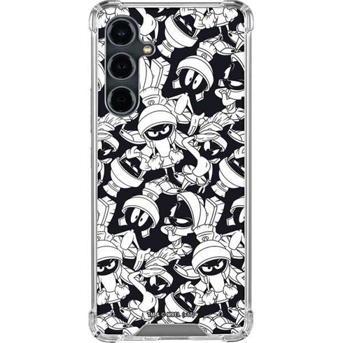 Looney Tunes Marvin Super Sized Pattern Galaxy S23 FE Clear Case