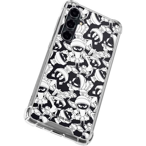 Looney Tunes Marvin Super Sized Pattern Galaxy S23 FE Clear Case
