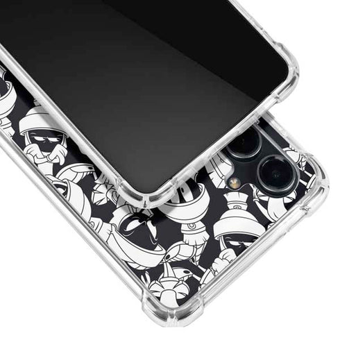 Looney Tunes Marvin Super Sized Pattern Galaxy S23 FE Clear Case