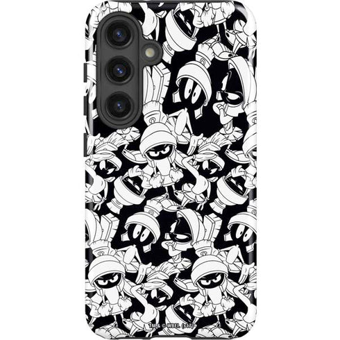 Looney Tunes Marvin Super Sized Pattern Galaxy S24 Plus Impact Case