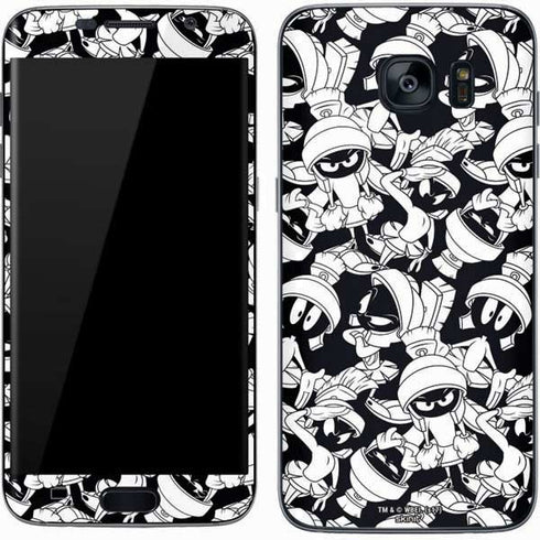 Looney Tunes Marvin Super Sized Pattern Galaxy S7 Skin