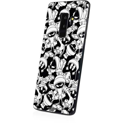 Looney Tunes Marvin Super Sized Pattern Galaxy S9 Plus Skin