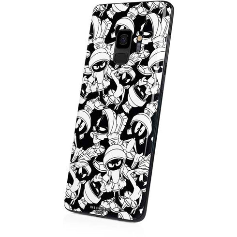 Looney Tunes Marvin Super Sized Pattern Galaxy S9 Skin