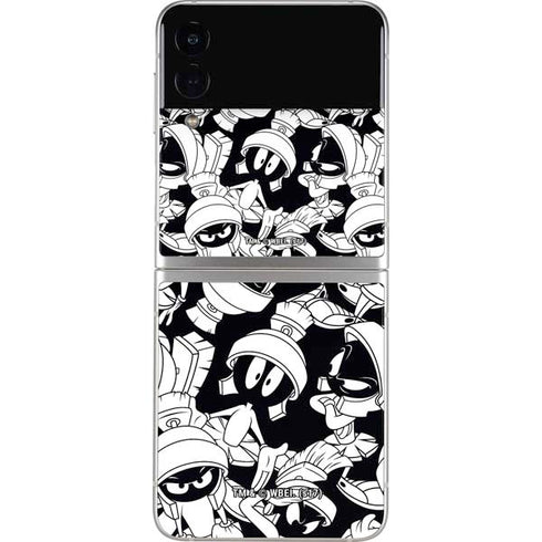 Looney Tunes Marvin Super Sized Pattern Galaxy Z Flip3 5G Skin