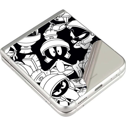 Looney Tunes Marvin Super Sized Pattern Galaxy Z Flip3 5G Skin