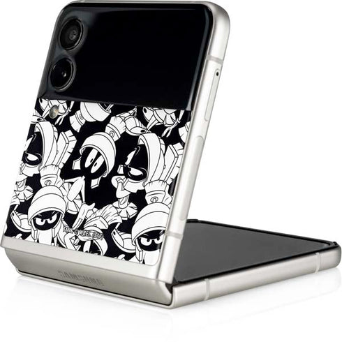 Looney Tunes Marvin Super Sized Pattern Galaxy Z Flip3 5G Skin