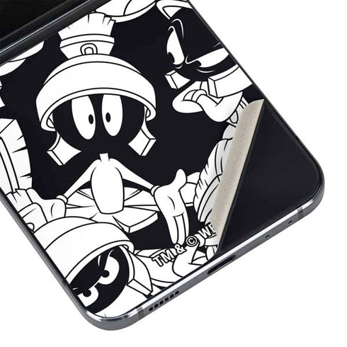 Looney Tunes Marvin Super Sized Pattern Galaxy Z Flip5 5G Skin