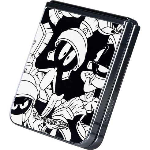 Looney Tunes Marvin Super Sized Pattern Galaxy Z Flip5 5G Skin