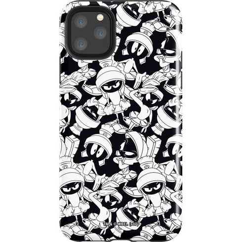 Looney Tunes Marvin Super Sized Pattern iPhone 11 Pro Max Impact Case