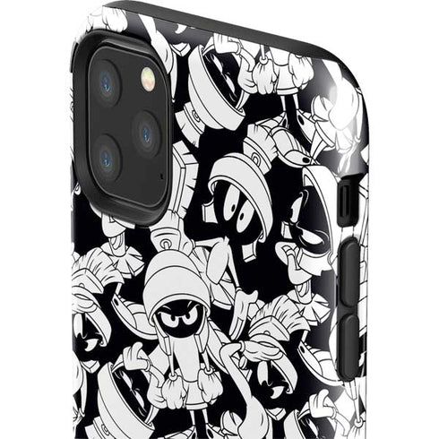 Looney Tunes Marvin Super Sized Pattern iPhone 11 Pro Max Impact Case