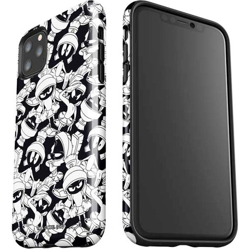 Looney Tunes Marvin Super Sized Pattern iPhone 11 Pro Max Impact Case