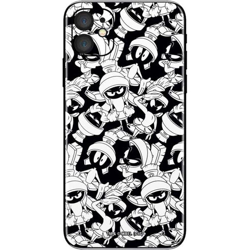 Looney Tunes Marvin Super Sized Pattern iPhone 11 Skin