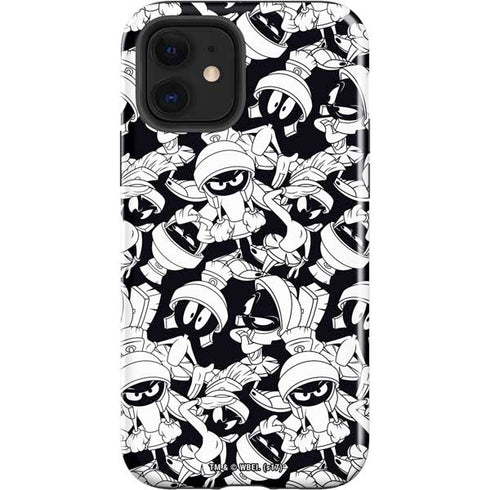 Looney Tunes Marvin Super Sized Pattern iPhone 12 Impact Case