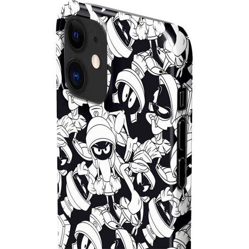 Looney Tunes Marvin Super Sized Pattern iPhone 12 Mini Lite Case