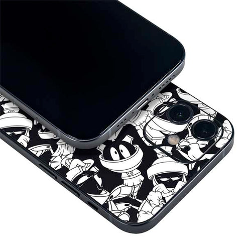 Looney Tunes Marvin Super Sized Pattern iPhone 12 Mini Skin