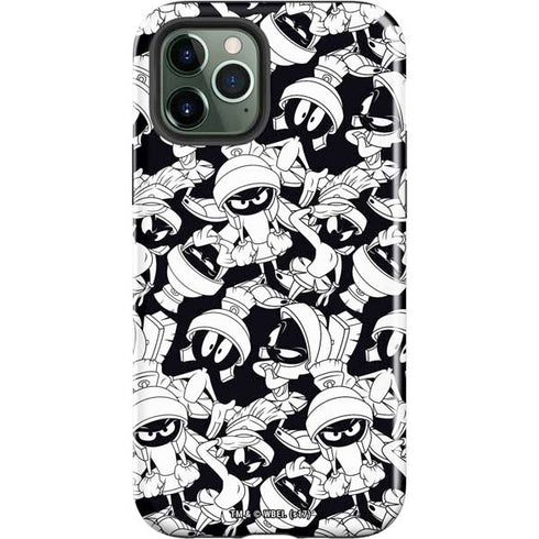 Looney Tunes Marvin Super Sized Pattern iPhone 12 Pro Impact Case