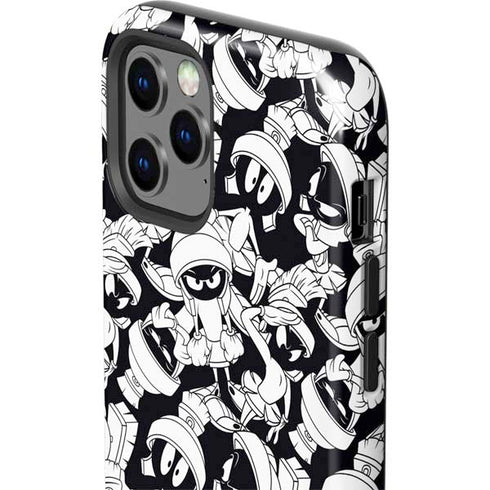 Looney Tunes Marvin Super Sized Pattern iPhone 12 Pro Impact Case