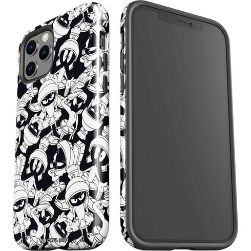 Looney Tunes Marvin Super Sized Pattern iPhone 12 Pro Impact Case