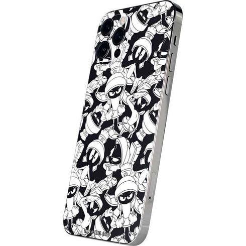 Looney Tunes Marvin Super Sized Pattern iPhone 12 Pro Skin