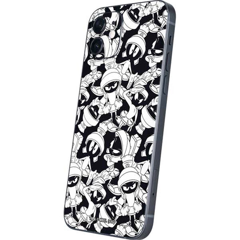 Looney Tunes Marvin Super Sized Pattern iPhone 12 Skin