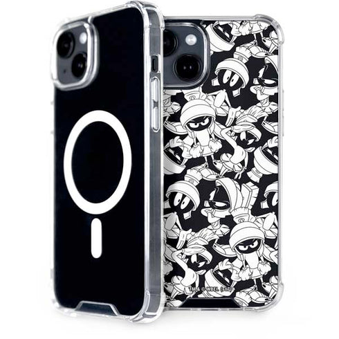 Looney Tunes Marvin Super Sized Pattern iPhone 13 MagSafe Case