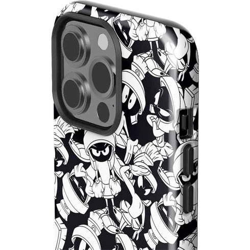 Looney Tunes Marvin Super Sized Pattern iPhone 13 Pro Impact Case